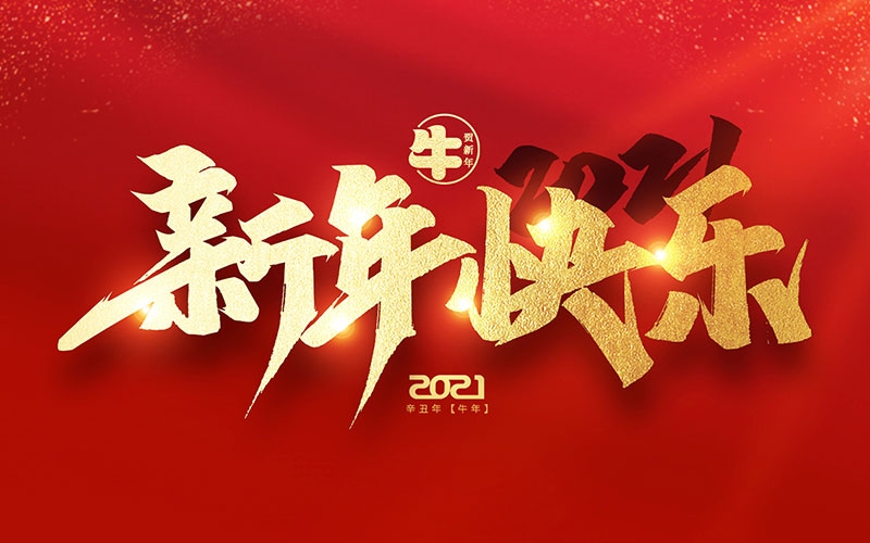 麗水市第二建筑工程有限公司祝全國人民2021年新年快樂??！